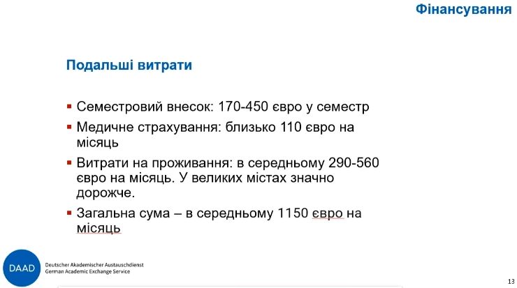 Інші витрати на навчання