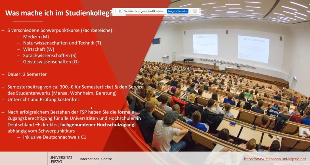 Was mache ich im Studienkolleg?