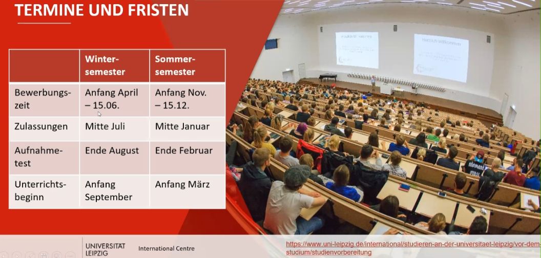 Termine und Fristen
