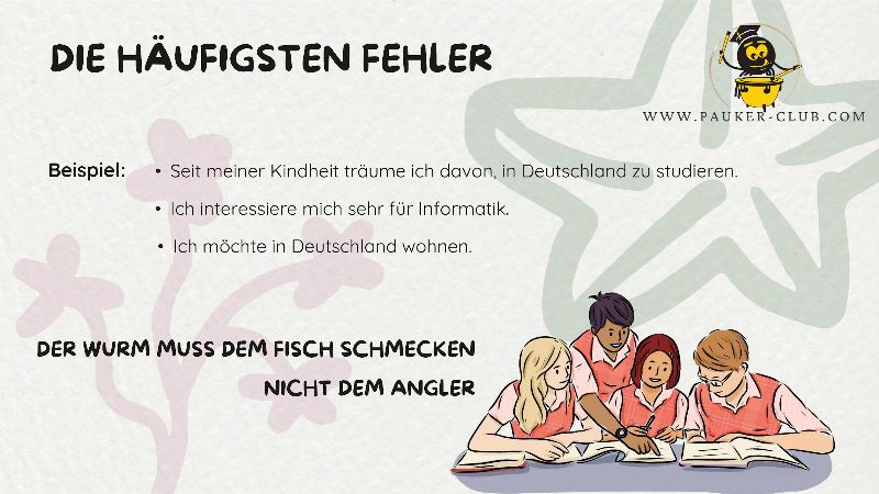 DIE HÄUFIGSTEN FEHLER