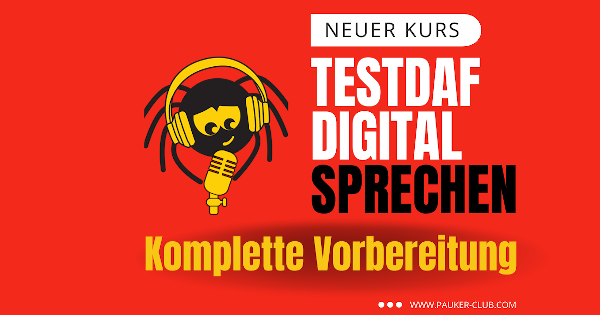 TestDaF digital Sprechen