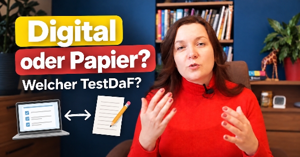 TestDaF: цифрова та паперова версії