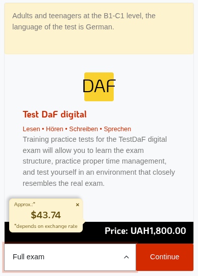 DaF: Lesen, Hören, Schreiben,Sprechen